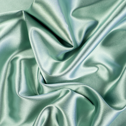 Doppelseitiger Bekleidungsstoff Satin / Taft - Salbei 36