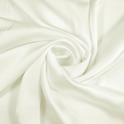 Armani Satin / Kunstseide - ecru 2