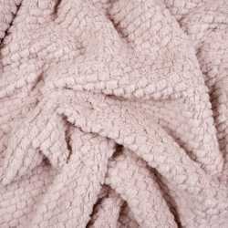 Polar Sherpa Lammprägung 3D - Pastellrosa (Sephia Rose)