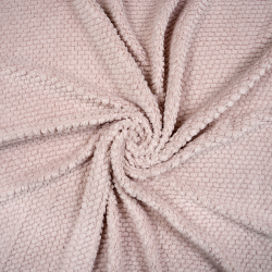 Polar Sherpa Lammprägung 3D - Pastellrosa (Sephia Rose)