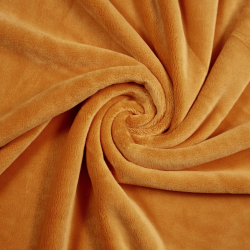 Minky glattes Premium Kürbis (Pumpkin Spice)