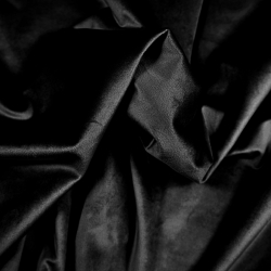 Schwarzer Samtvorhang - 300cm
