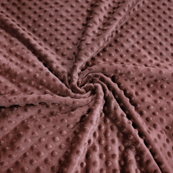 Minky Premium kastanienbraun (Russet)