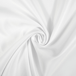 Tischdecke aus fleckenabweisendem Stoff weiß - 160cm