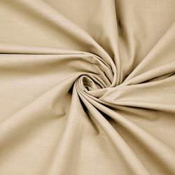 Baumwolle 100% einfarbig Kakao - 220cm  