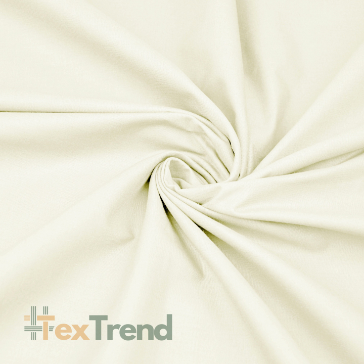 Baumwolle 100% einfarbig ecru - 513/T  