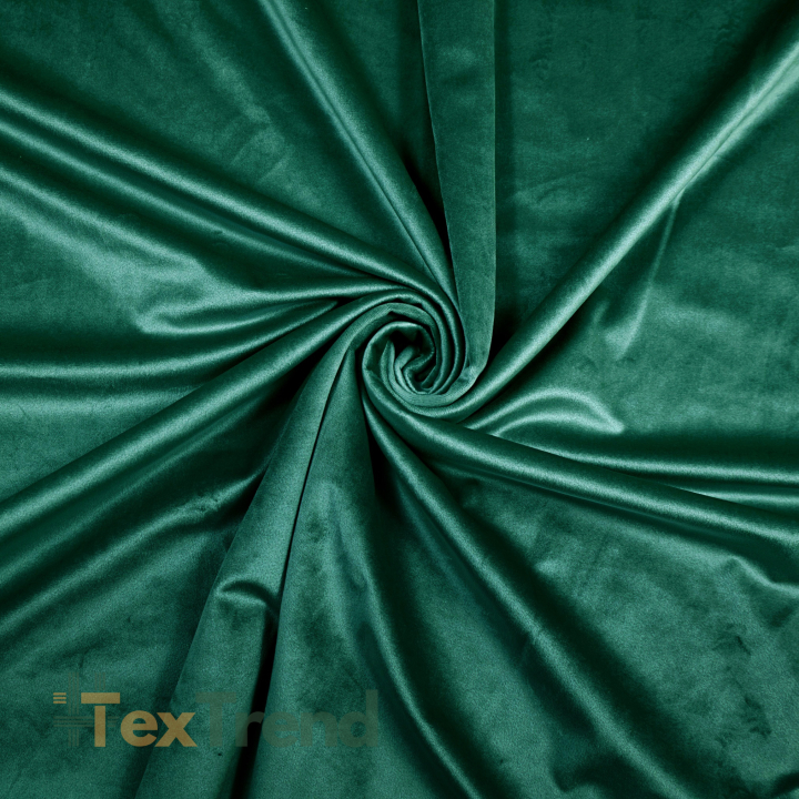 Vorhangsamet 220g - königliches grün