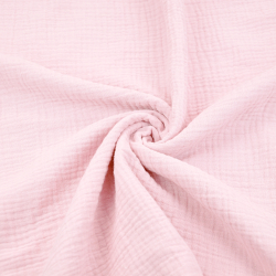 Musselin Double Gauze hellrosa (Baby pink)