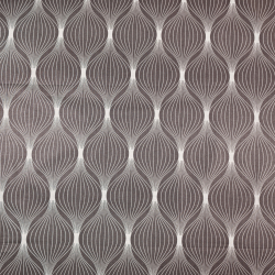 100% Baumwolle beige Punkte auf braunem Hintergrund