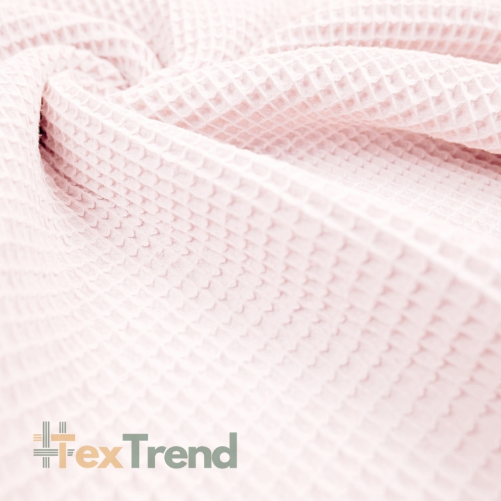Baumwoll-Waffel - pudrig rosa (Pink)  