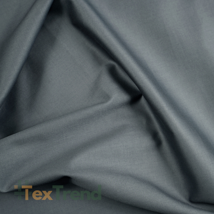Premium Baumwollsatin dunkelgrau - 220 cm