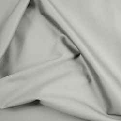 Premium Baumwollsatin hellgrau - 220 cm