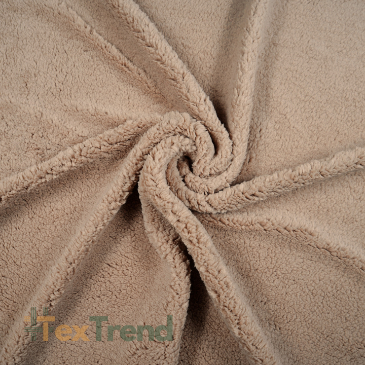 Polar Sherpa Fleece Lammfell - hellbraun (Brown)