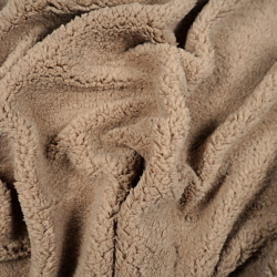 Polar Sherpa Fleece Lammfell - hellbraun (Brown)