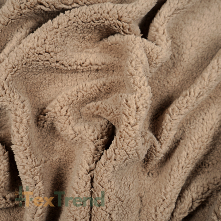 Polar Sherpa Fleece Lammfell - hellbraun (Brown)