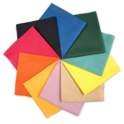 Patchwork-Stoffset 20 Stück 40 x 40 cm - Mix aus einfarbigen Farben