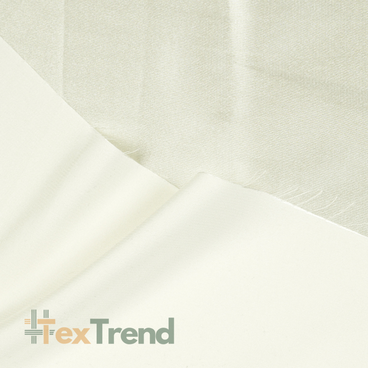 Kleidungsstoff Satin mit Lycra - ecru 3