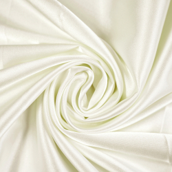 Kleidungsstoff Satin mit Lycra - ecru 3