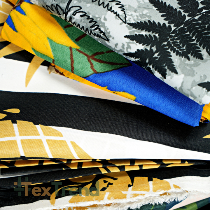 Wasserabweisender Stoff MIX Reste, Endstücke - 1kg