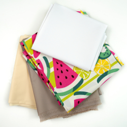 Wasserabweisender Stoff MIX Reste, Endstücke - 1kg