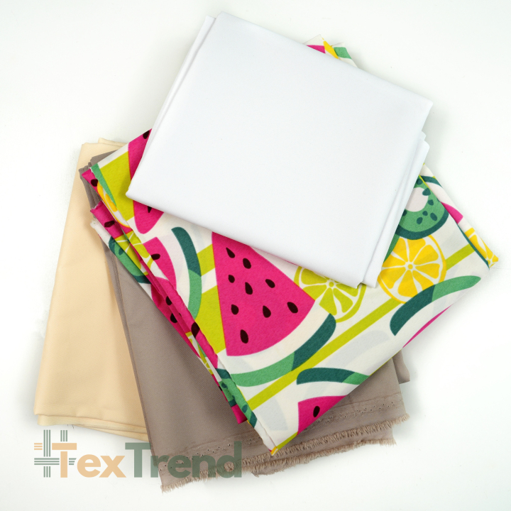 Wasserabweisender Stoff MIX Reste, Endstücke - 1kg