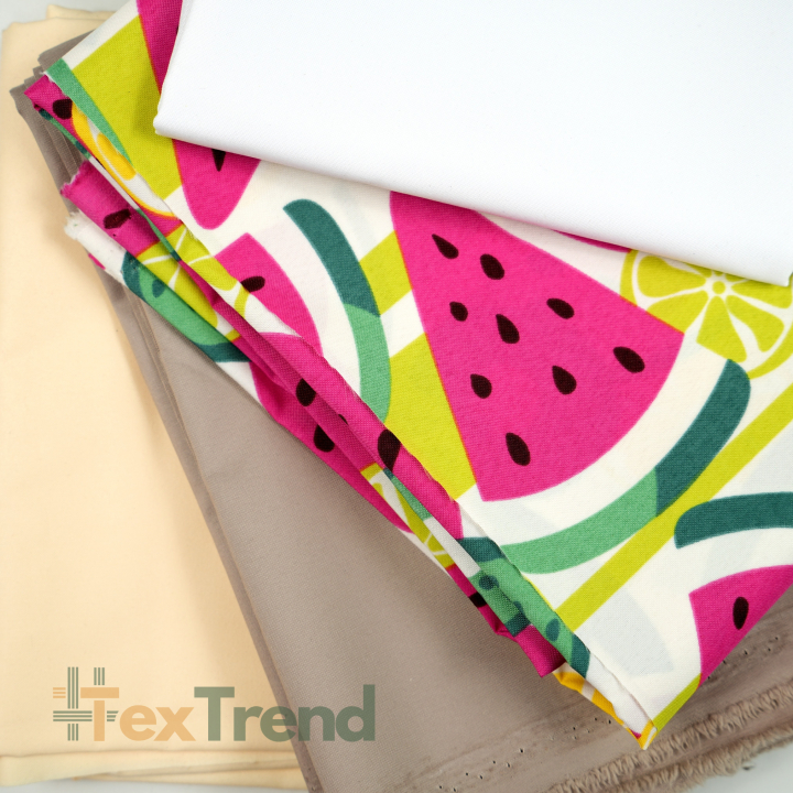 Wasserabweisender Stoff MIX Reste, Endstücke - 1kg