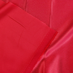 Kleidungsstoff Satin mit Lycra - rot 20