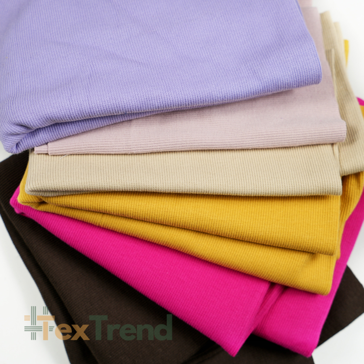 Rippstrick (Bündchen) MIX Reste, Endstücke - 1 kg