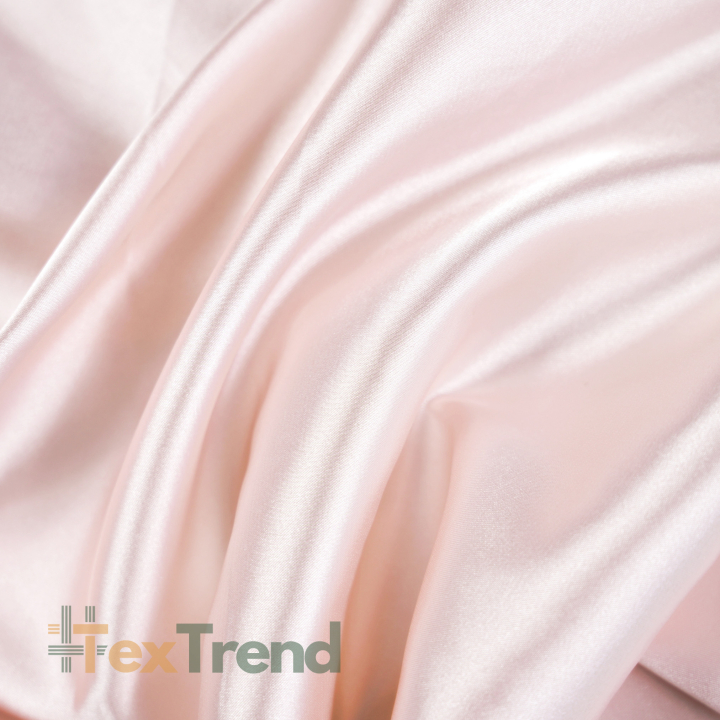 Kleidungsstoff Satin mit Lycra - hellrosa 4