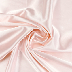 Kleidungsstoff Satin mit Lycra - hellrosa 4
