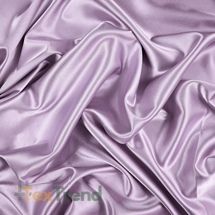 Kleidungsstoff Satin mit Lycra - schmutziges Lavendel 37