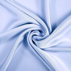 Armani Satin Stoff / Kunstseide - Pariser Blau 22