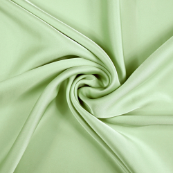 Armani Satin Stoff / Kunstseide - Pistazie 17