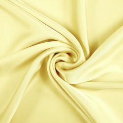 Armani Satin Stoff / Kunstseide - hellgelb 26