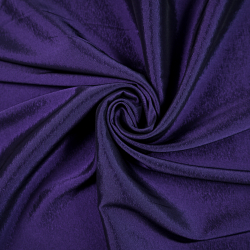 Doppelseitiger Bekleidungsstoff Satin / Taft - dunkellila 64