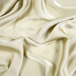 Armani Satin Stoff / Kunstseide - Sand 13