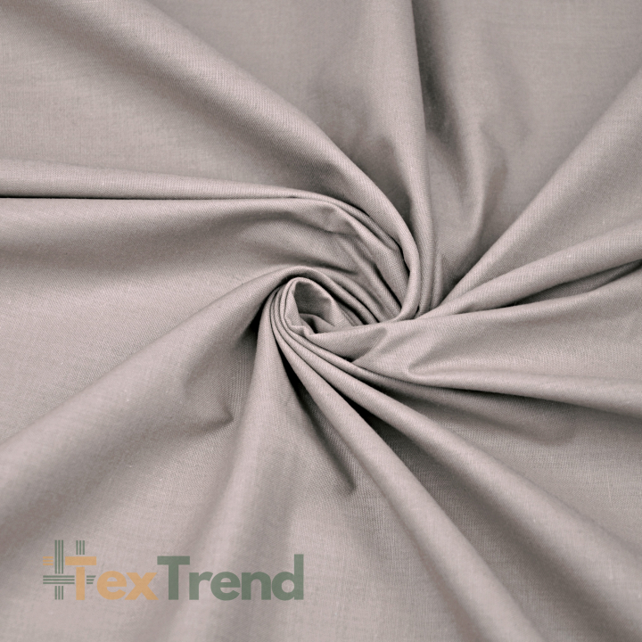 100% Baumwolle einfarbig Kaffee 42 - 220cm