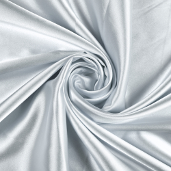 Kleidungsstoff Satin mit Lycra - Silber 106