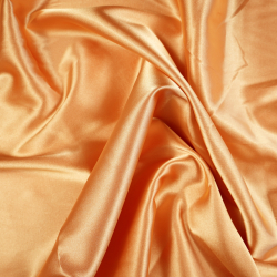 Zweiseitiger Bekleidungsstoff Satin / Taft - Orange 24