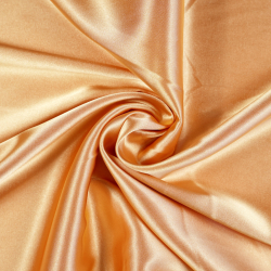 Zweiseitiger Bekleidungsstoff Satin / Taft - Orange 24