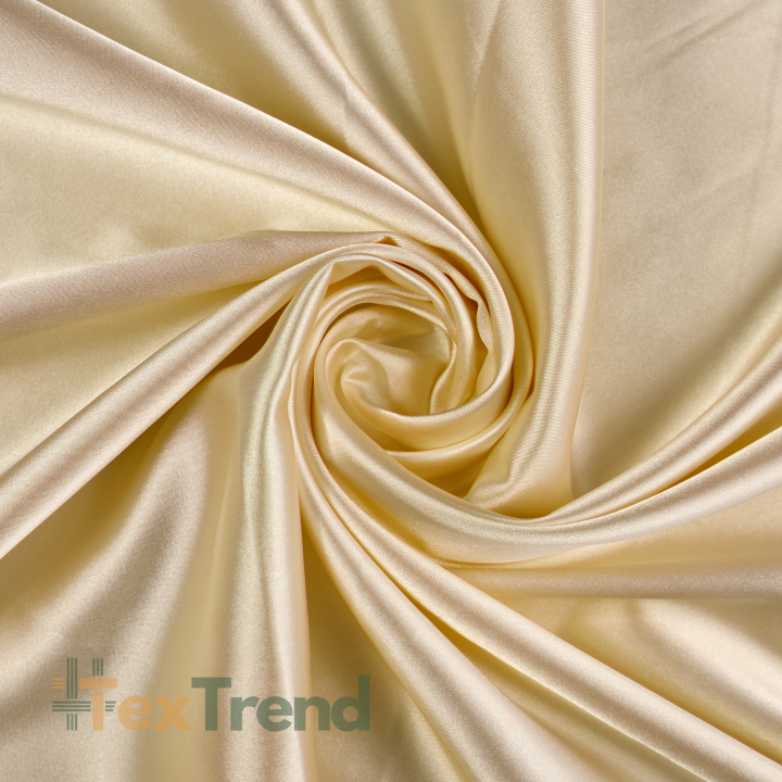 Kleidungsstoff Satin mit Lycra - Gold 24