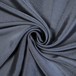 Doppelseitiger Bekleidungsstoff Satin / Taft - grau graphit 27