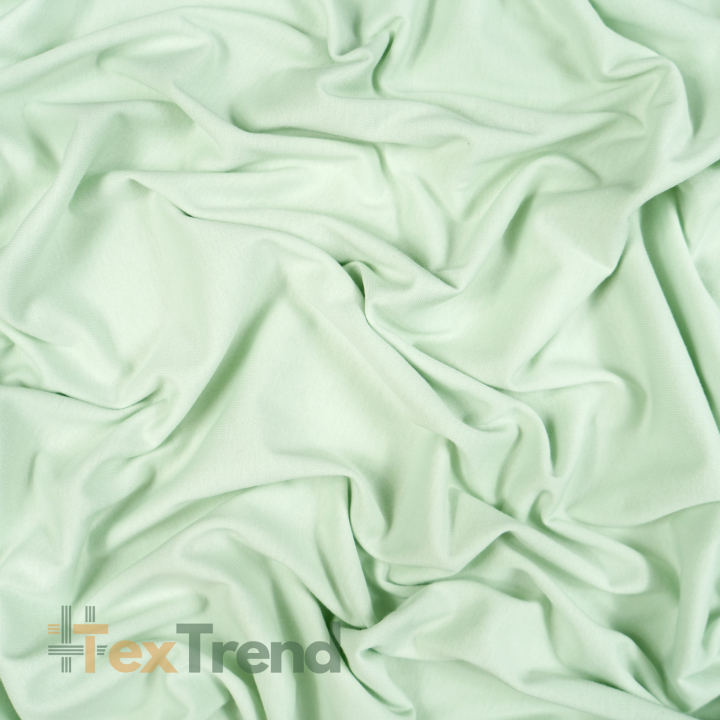 Jersey-Stoff - helles Salbei