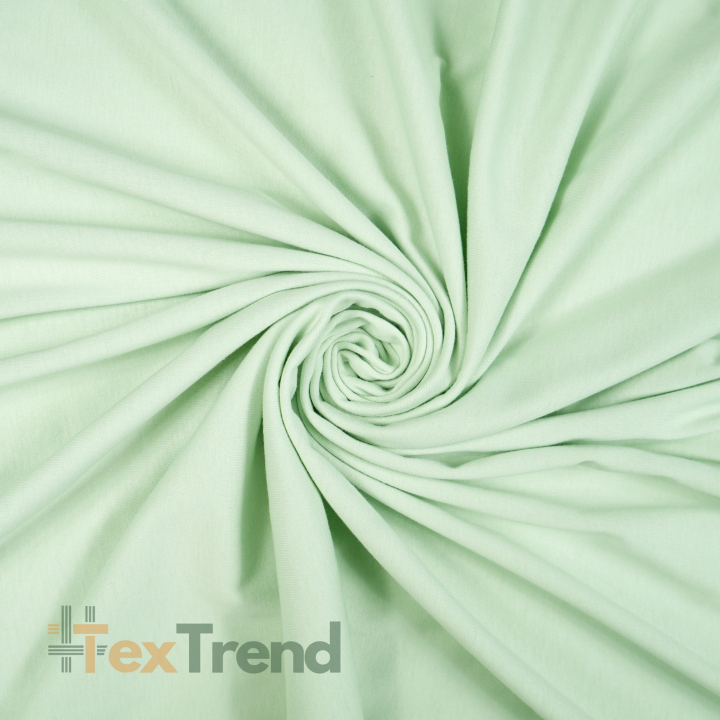 Jersey-Stoff - helles Salbei