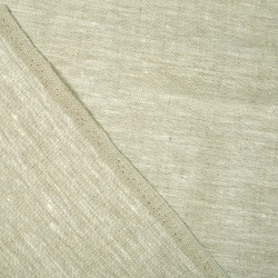 100% Leinen dekorativ natürlicher Melange sanforisiert - 280g - (27)