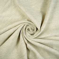 100% Leinen dekorativ natürlicher Melange sanforisiert - 280g - (27)