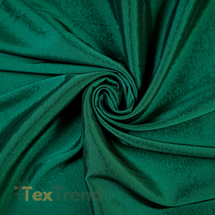 Zweifarbiger Bekleidungsstoff Satin / Taft - Grün 50