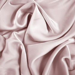 Armani Satin Stoff / Kunstseide - dunkles schmutziges Rosa 21