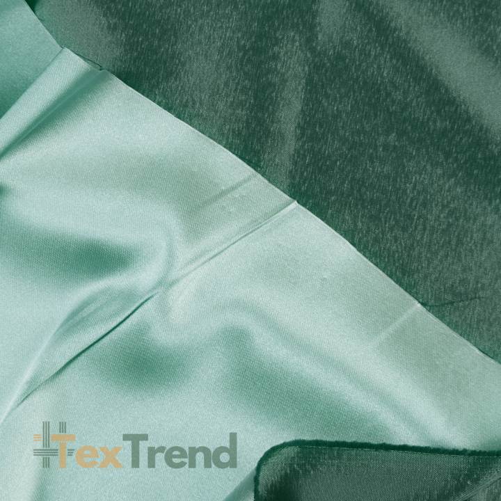 Doppelseitiger Bekleidungsstoff Satin / Taft - Salbei 36