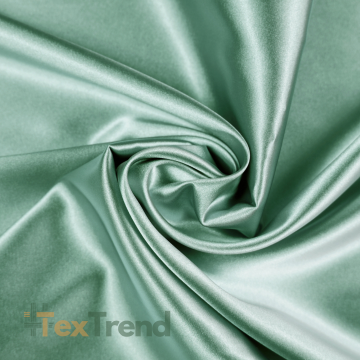 Doppelseitiger Bekleidungsstoff Satin / Taft - Salbei 36